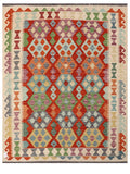 Maimana Afghanistan Kilim Rug - 191 x150 cm - Handmade