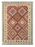 Maimana Afghanistan Kilim Rug - 197 x145 cm - Handmade