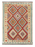 Maimana Afghanistan Kilim Rug - 200 x143 cm - Handmade