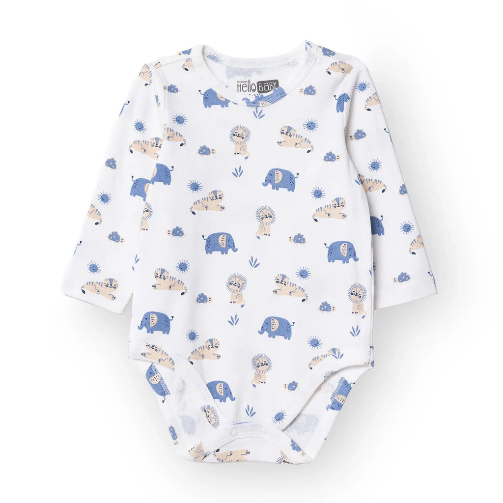 HelloBaby Long Sleeve Body - Ecru