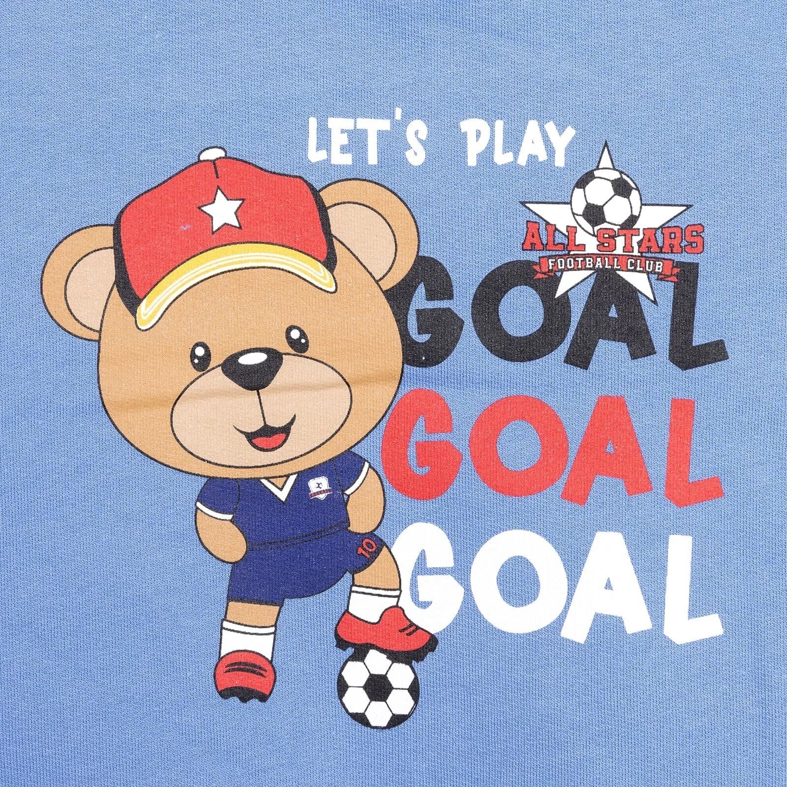 HelloBaby Basic Low Raised Goal Printed Sweatshirt