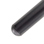 Black metal chair leg end cap for rattan bistro furniture
