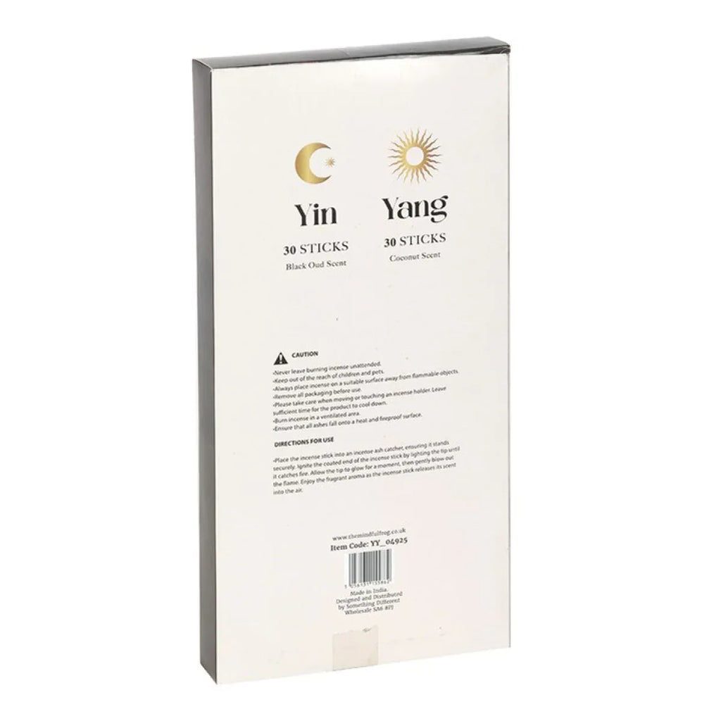 Set of 2 Yin Yang Incense Stick Packs - Bobobiy