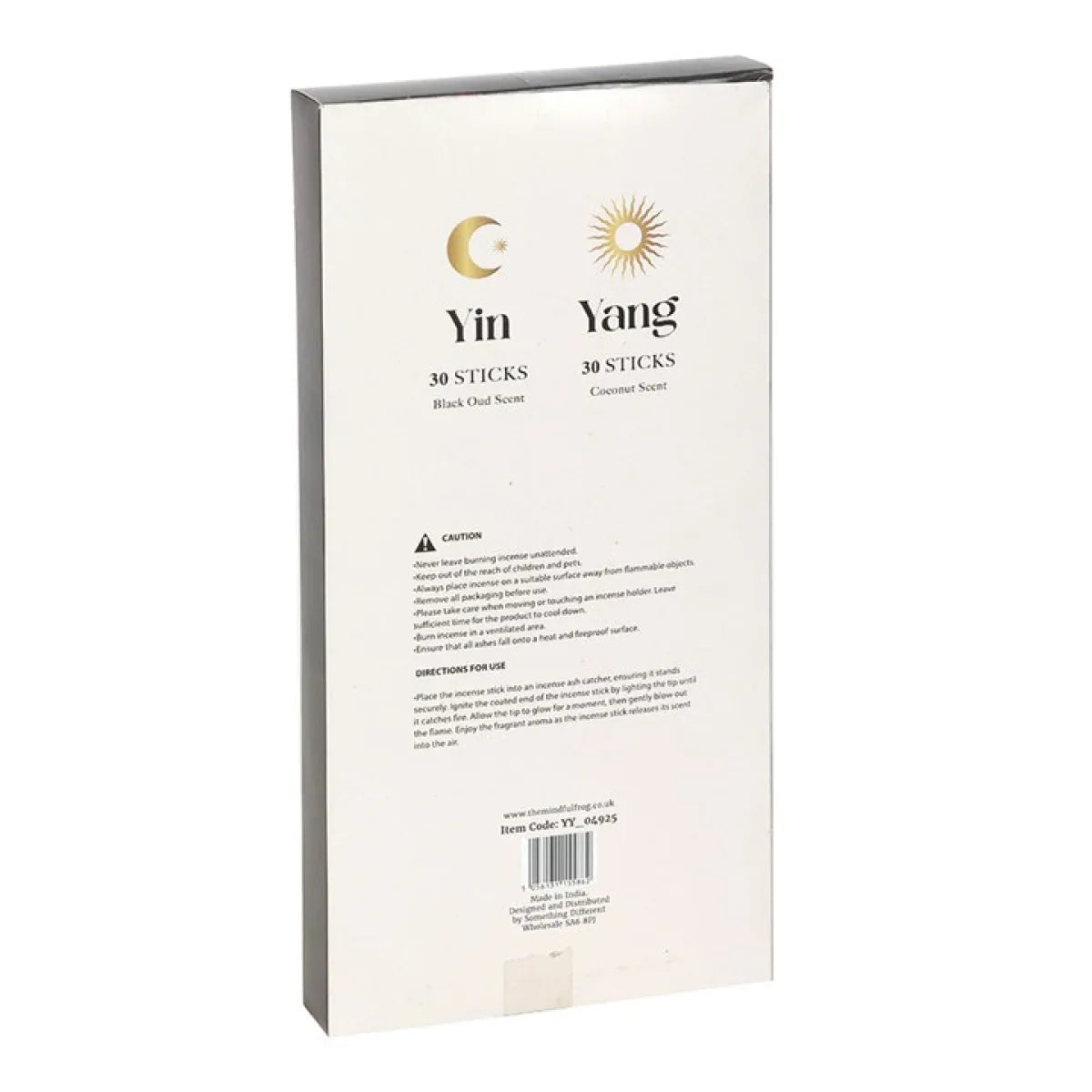 Set of 2 Yin Yang Incense Stick Packs - Bobobiy