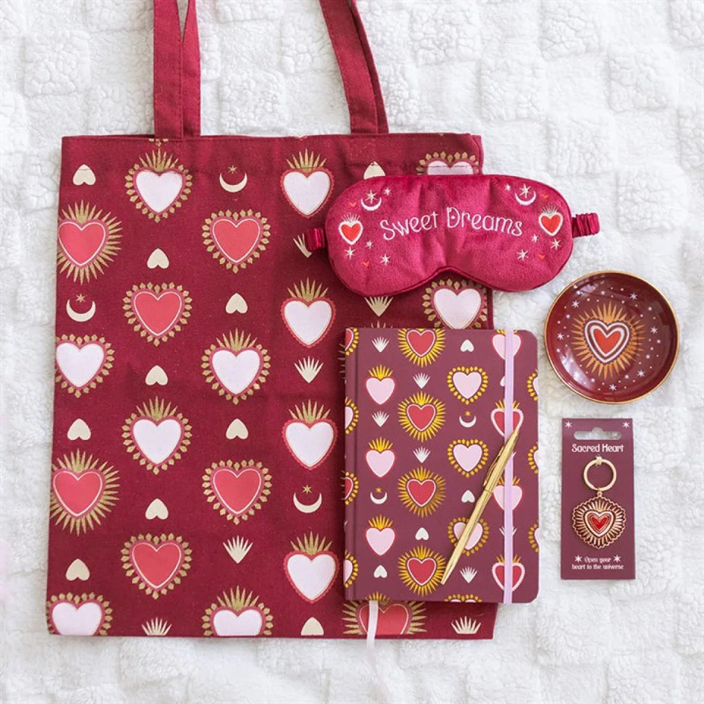 Sacred Heart Print Tote Bag - Bobobiy
