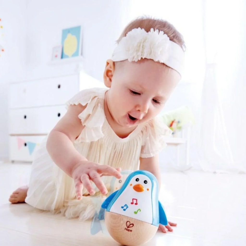 Hape Penguin Music Wobbler