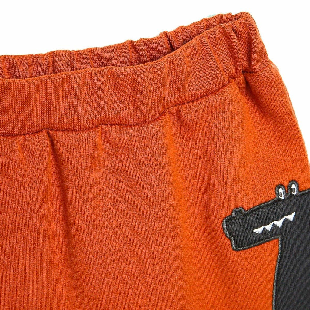 Bebbek Newborn Sweatshirt Footless Bottom - Brown - Bobobiy