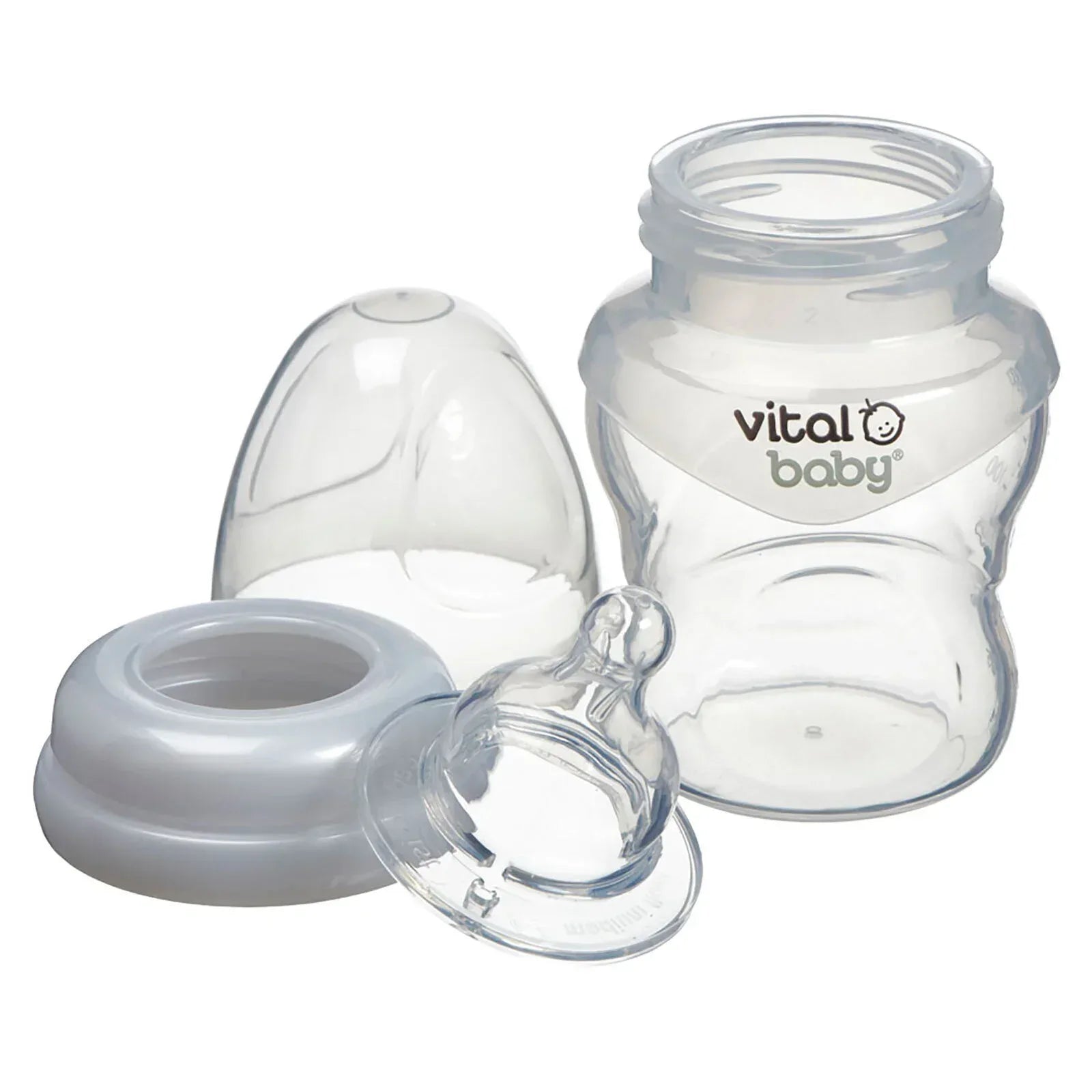 Vital Baby Nurture Silicone Feed Bottle 150ml - Bobobiy