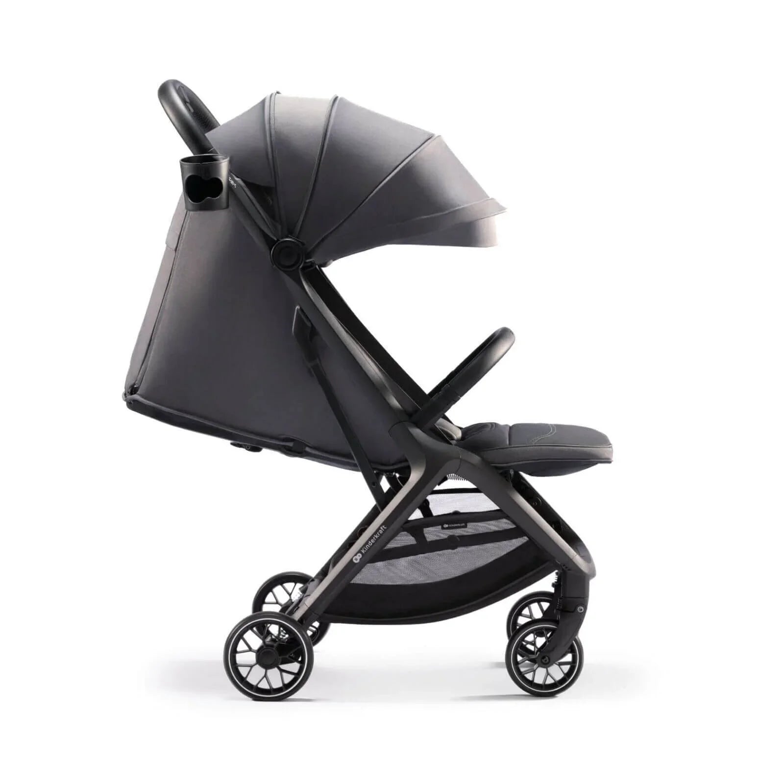 Kinderkraft Nubi 2 Auto-Folding Pushchair - Cloudy Grey