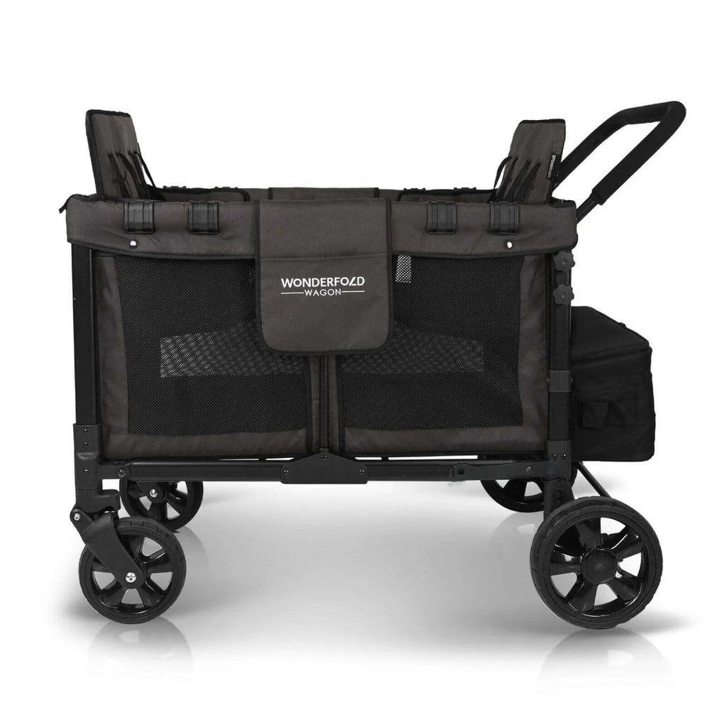 Wonderfold W4 Original Stroller Wagon - Volcanic Black