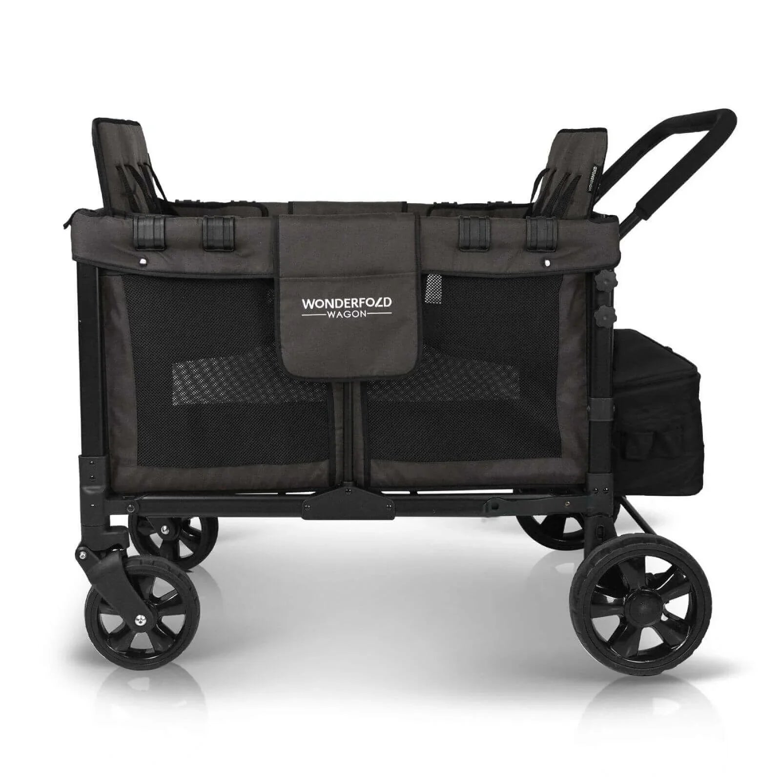 Wonderfold W4 Original Stroller Wagon - Volcanic Black