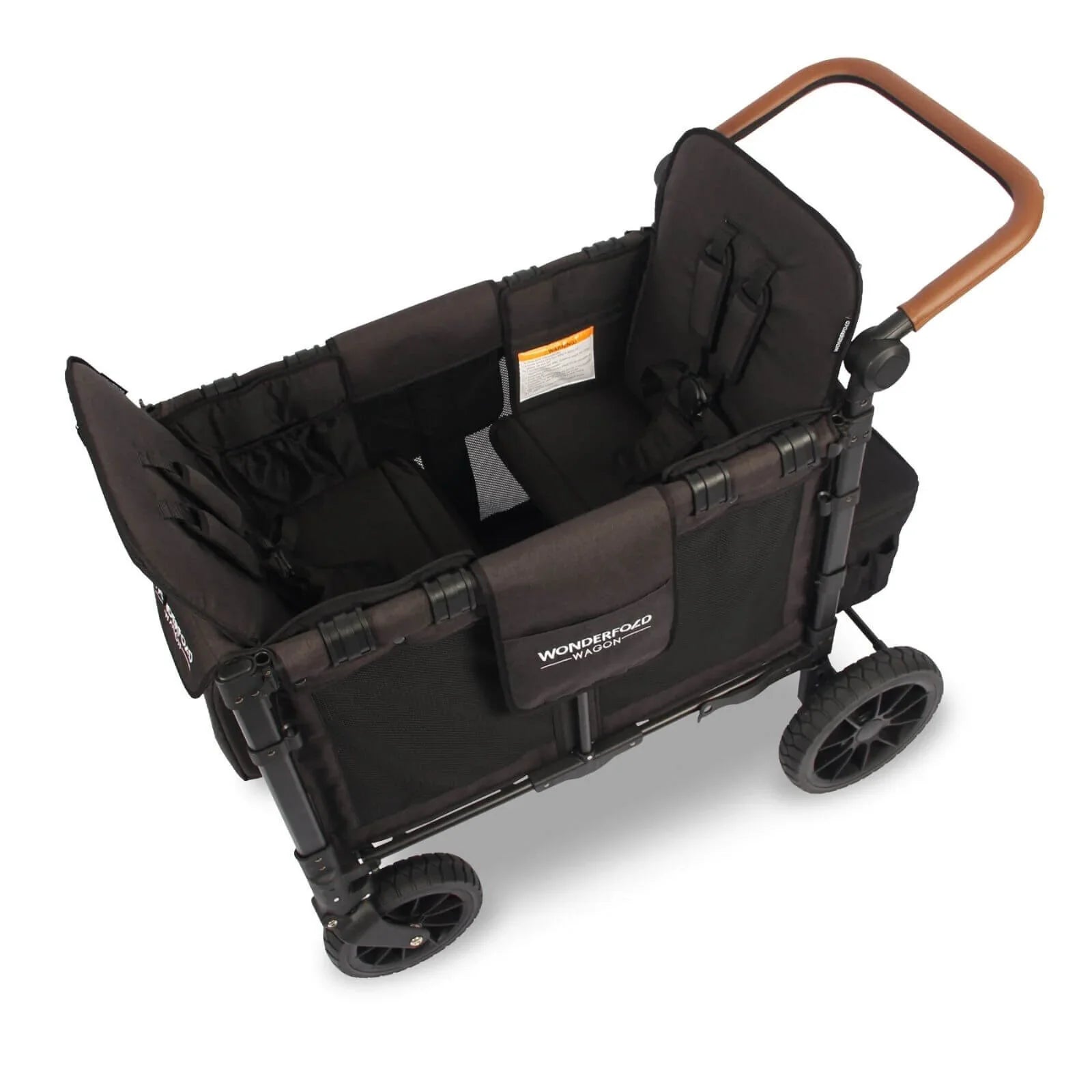 Wonderfold W2 Luxe Double Wagon - Volcanic Black