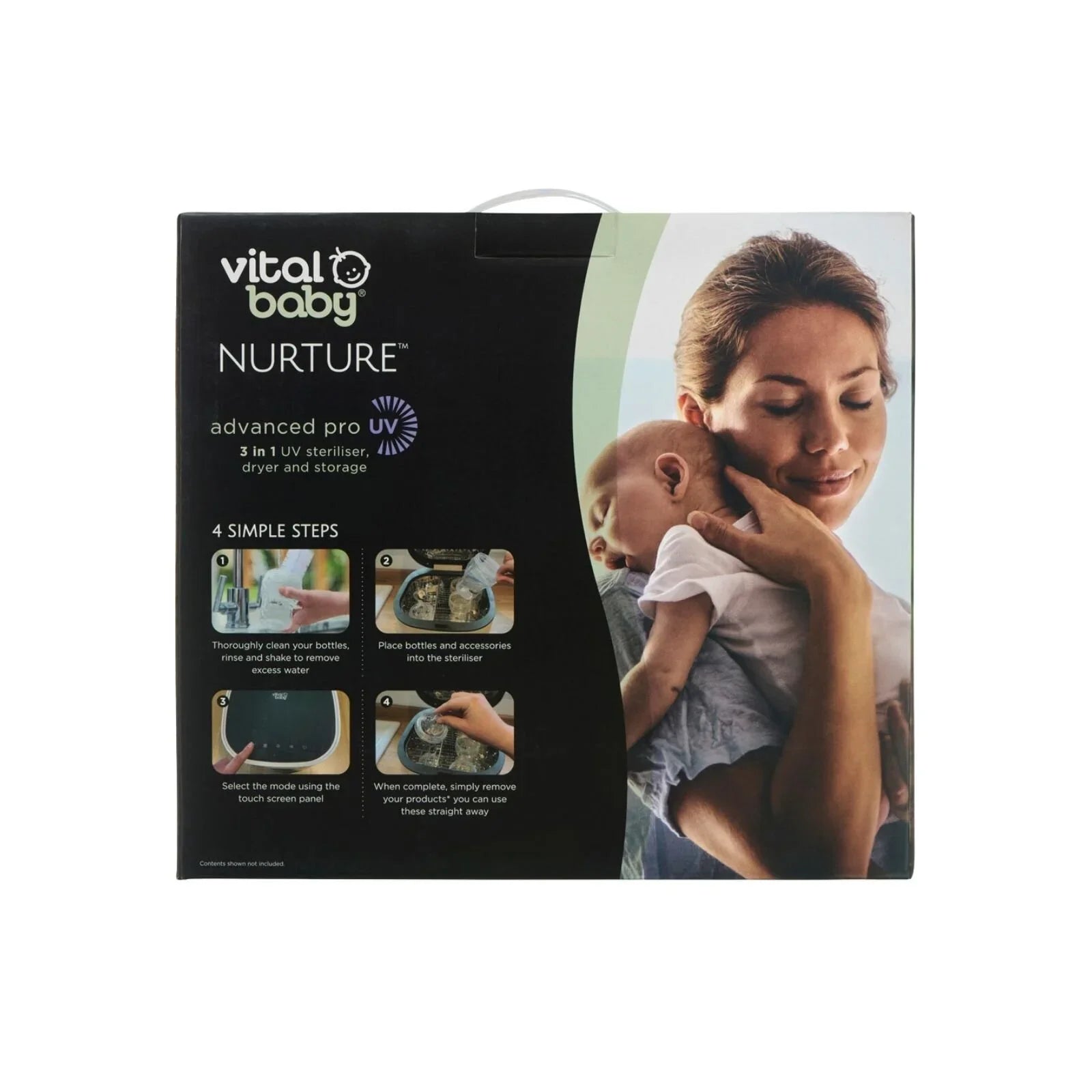 Vital Baby Nurture Advanced Pro UV Steriliser & Dryer - White