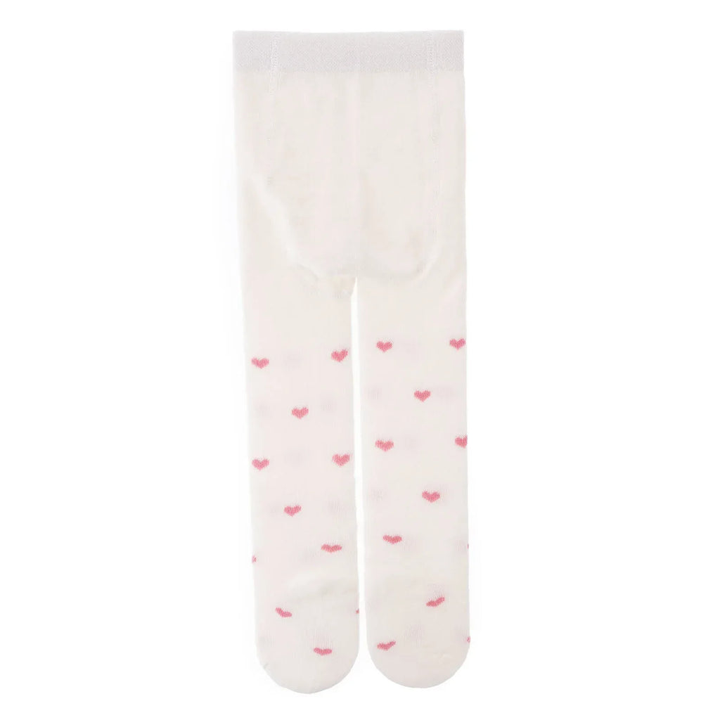 HelloBaby Pantyhose - White Printed - Bobobiy