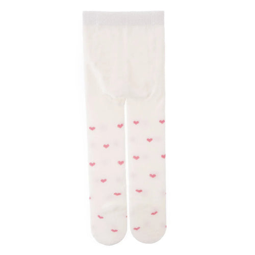 HelloBaby Pantyhose - White Printed - Bobobiy
