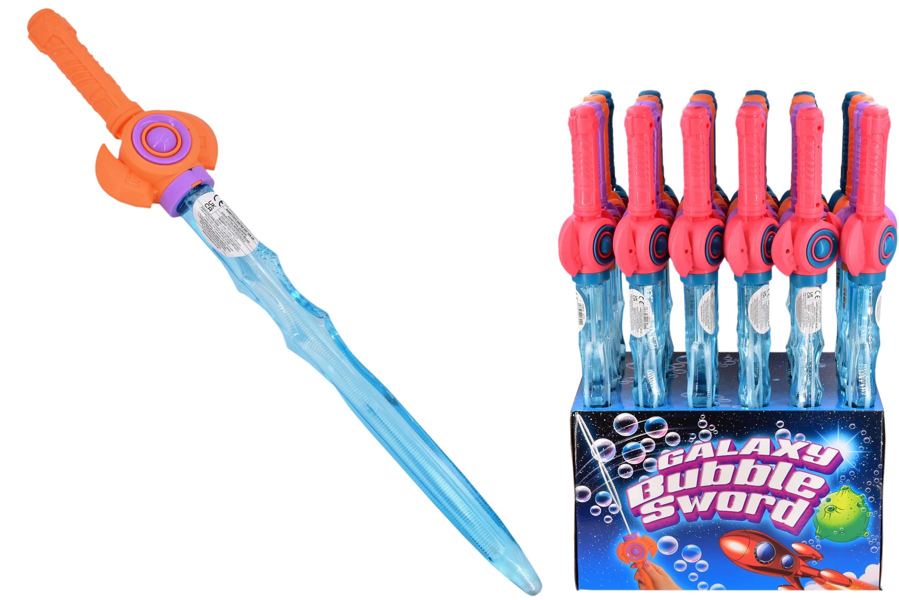 Children's Galaxy Bubble Sword (4 Assorted Designs)