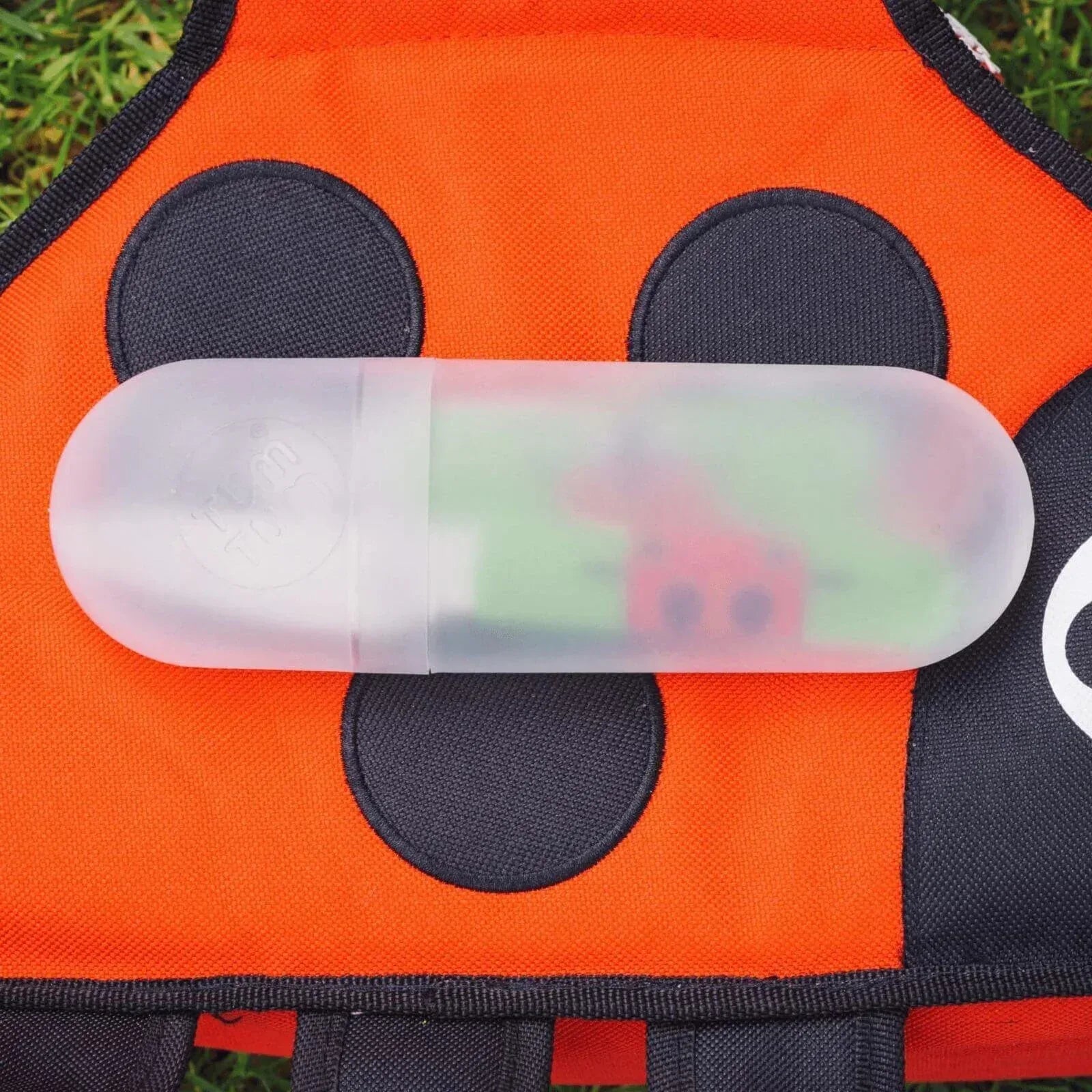 TUM TUM Travel Cutlery Set with Case - Ladybird - Bobobiy