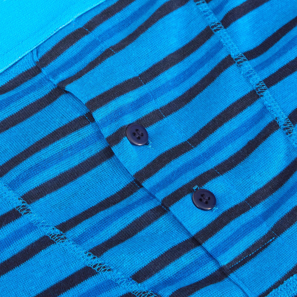 6 Pack Blue Navy Striped Cotton Stretch Boxer Shorts Menswear Classic Breathable Activewear Soft and Durable Underwear