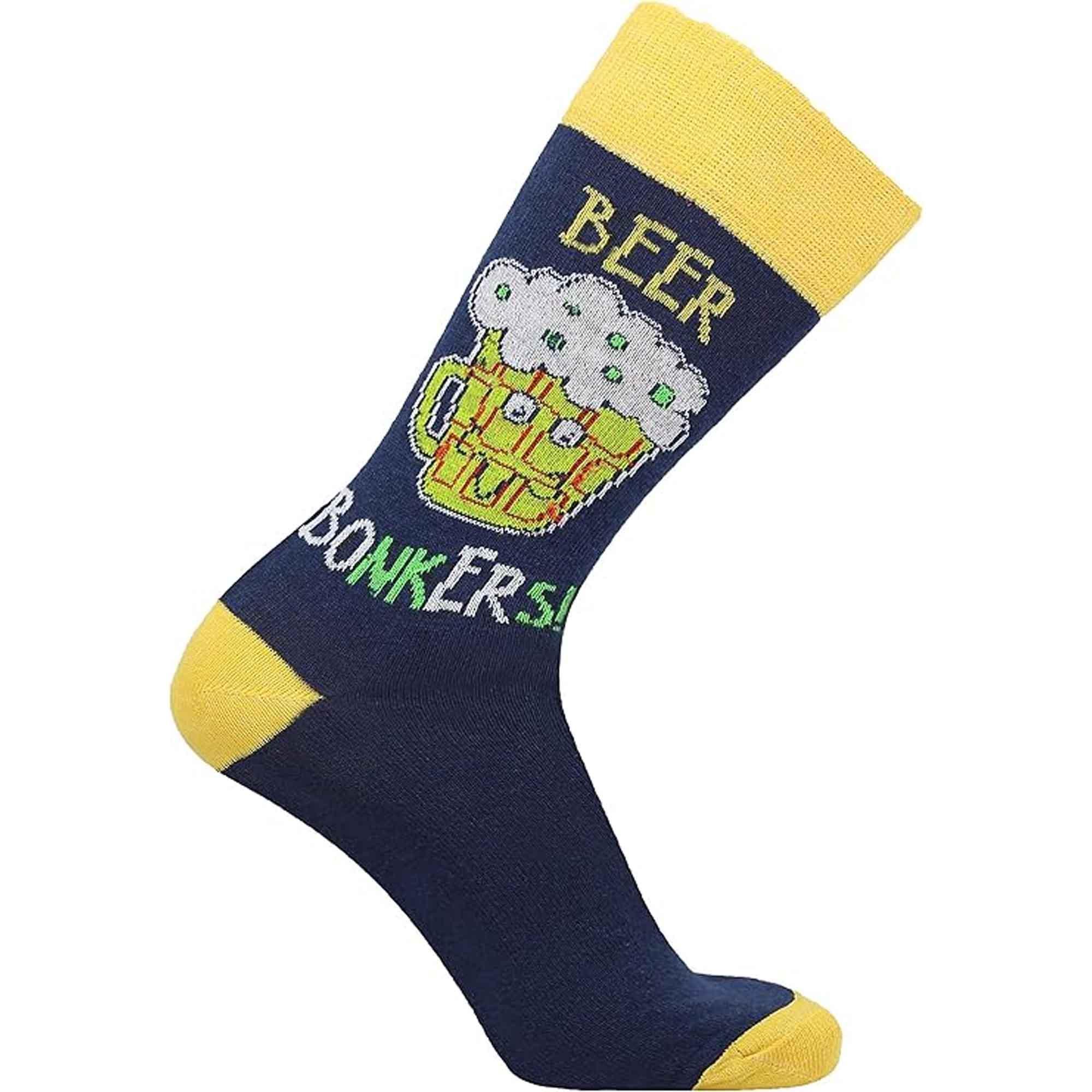 6-pack-men-s-christmas-socks-cotton-rich-holiday-designs-festive-santa-snowman-holly-turkey-comfortable-warm-gift-uk-6-11-eur-39-45-by-sock-stack-assorted-6-11-socks-1182478092 - Bobobiy