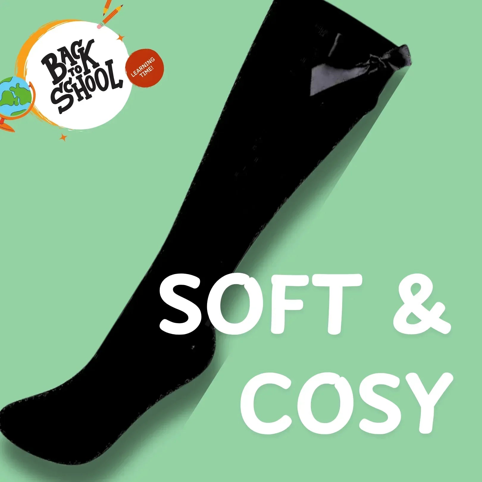 6-pairs-girls-knee-high-socks-with-ribbon-bows-back-to-school-cotton-rich-long-socks-stylish-comfortable-durable-for-uniforms-everyday-wear-ages-2-16-years-by-sock-stack-socks-1176513 - Bobobiy