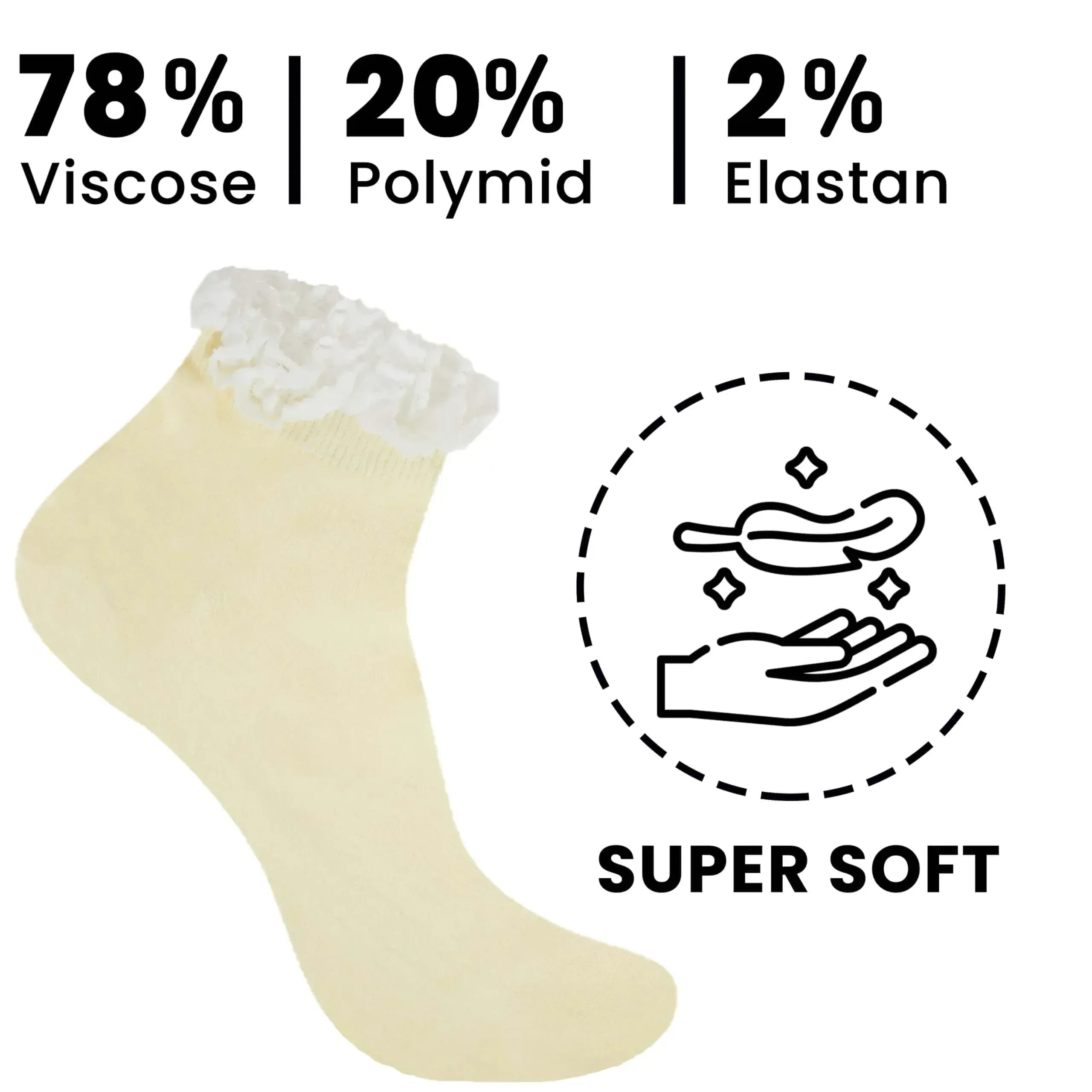 6-pairs-ladies-bamboo-lace-socks-ultra-soft-antibacterial-moisture-wicking-breathable-fashion-socks-uk-4-7-assorted-colours-by-sock-stack-uk-4-7-assorted-socks-1176513416 - Bobobiy