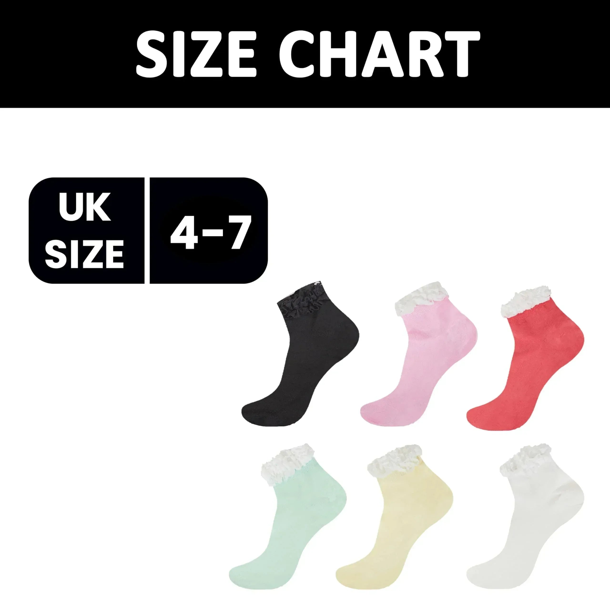 6-pairs-ladies-bamboo-lace-socks-ultra-soft-antibacterial-moisture-wicking-breathable-fashion-socks-uk-4-7-assorted-colours-by-sock-stack-uk-4-7-assorted-socks-1176514117 - Bobobiy