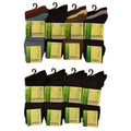6-pairs-men-s-bamboo-socks-super-soft-anti-bacterial-moisture-wicking-breathable-comfort-reinforced-heel-and-toe-uk-sizes-6-11-assorted-colours-or-black-by-sock-stack-assorted-6-11-so - Bobobiy