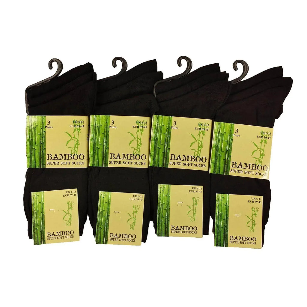 6-pairs-men-s-bamboo-socks-super-soft-anti-bacterial-moisture-wicking-breathable-comfort-reinforced-heel-and-toe-uk-sizes-6-11-assorted-colours-or-black-by-sock-stack-socks-1184898476 - Bobobiy