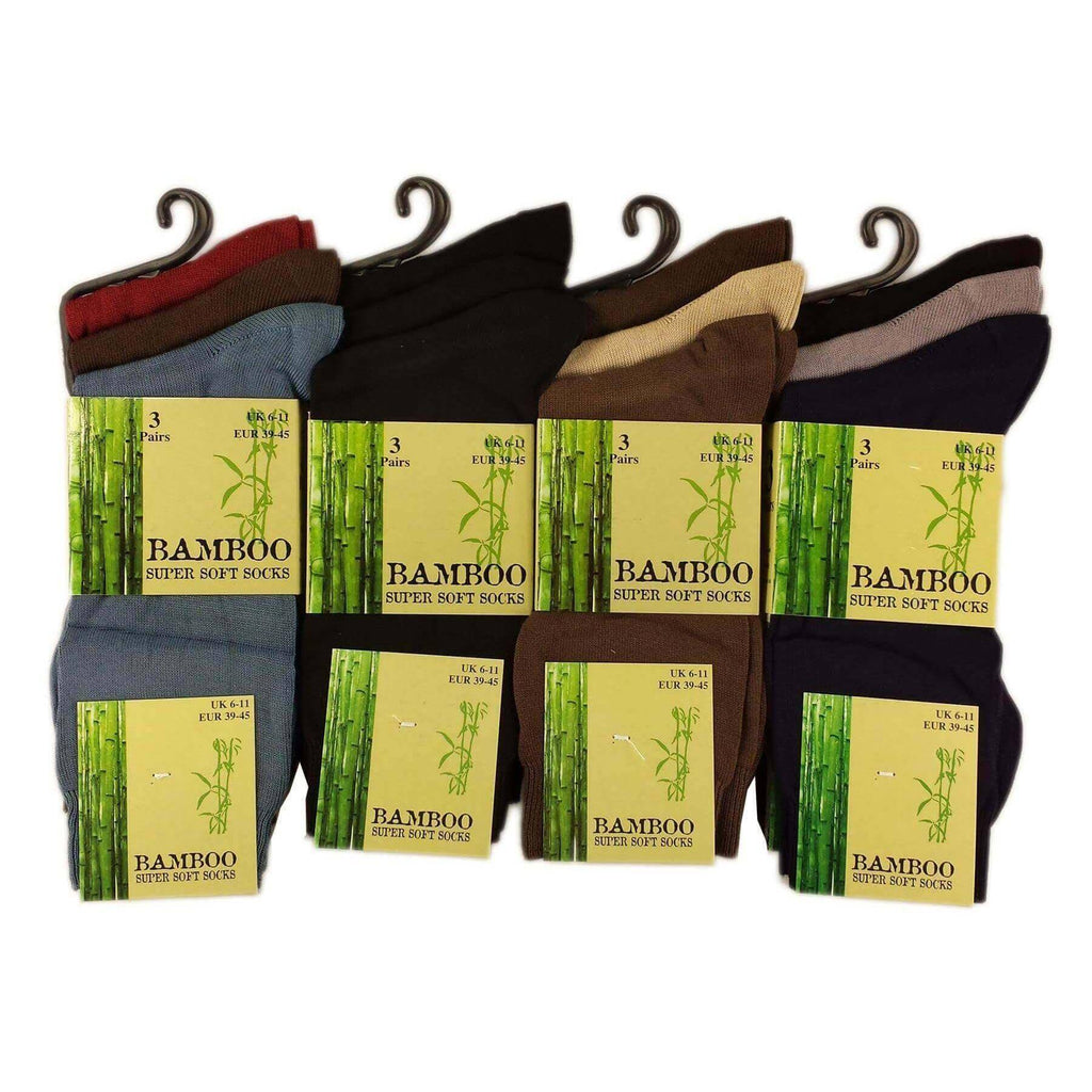 6-pairs-men-s-bamboo-socks-super-soft-anti-bacterial-moisture-wicking-breathable-comfort-reinforced-heel-and-toe-uk-sizes-6-11-assorted-colours-or-black-by-sock-stack-socks-1184898478 - Bobobiy