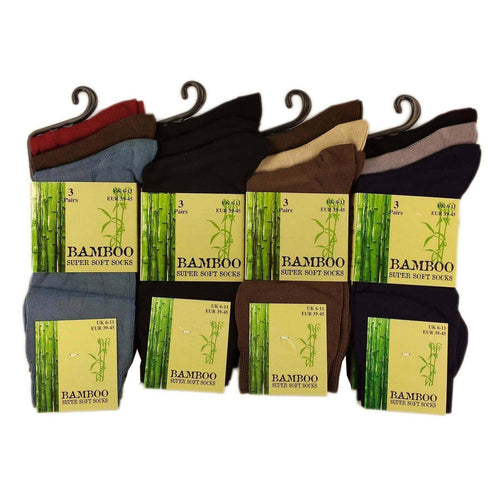 6-pairs-men-s-bamboo-socks-super-soft-anti-bacterial-moisture-wicking-breathable-comfort-reinforced-heel-and-toe-uk-sizes-6-11-assorted-colours-or-black-by-sock-stack-socks-1184898478 - Bobobiy