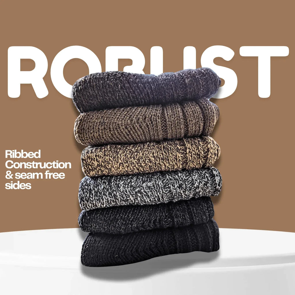 6-pairs-men-s-ultra-chunky-wool-thermal-socks-for-outdoor-activities-warm-thick-insulated-winter-work-boots-sock-uk-sizes-6-11-eu-39-45-assorted-colours-by-sock-stack-socks-1176513189 - Bobobiy
