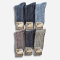 6-pairs-men-s-ultra-chunky-wool-thermal-socks-for-outdoor-activities-warm-thick-insulated-winter-work-boots-sock-uk-sizes-6-11-eu-39-45-assorted-colours-by-sock-stack-socks-1176513192 - Bobobiy