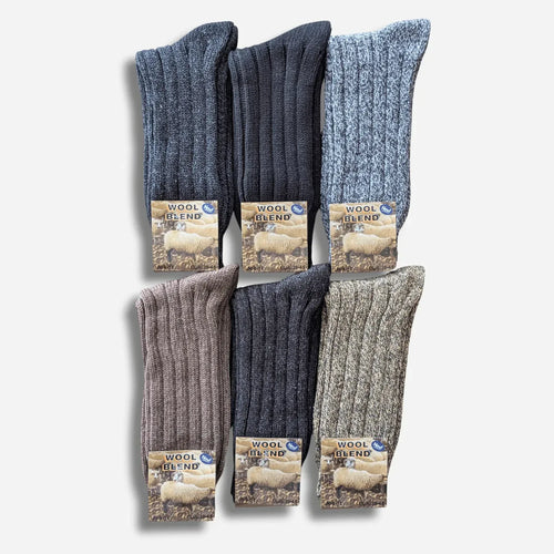 6-pairs-men-s-ultra-chunky-wool-thermal-socks-for-outdoor-activities-warm-thick-insulated-winter-work-boots-sock-uk-sizes-6-11-eu-39-45-assorted-colours-by-sock-stack-socks-1176513192 - Bobobiy