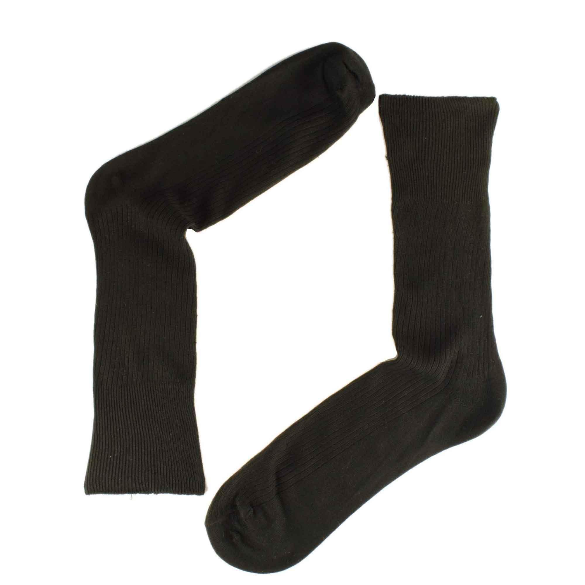 6-pairs-mens-100-percent-cotton-loose-top-diabetic-friendly-non-elastic-socks-moisture-wicking-breathable-antibacterial-comfortable-daily-wear-assorted-colours-by-sock-stack-socks-118 - Bobobiy