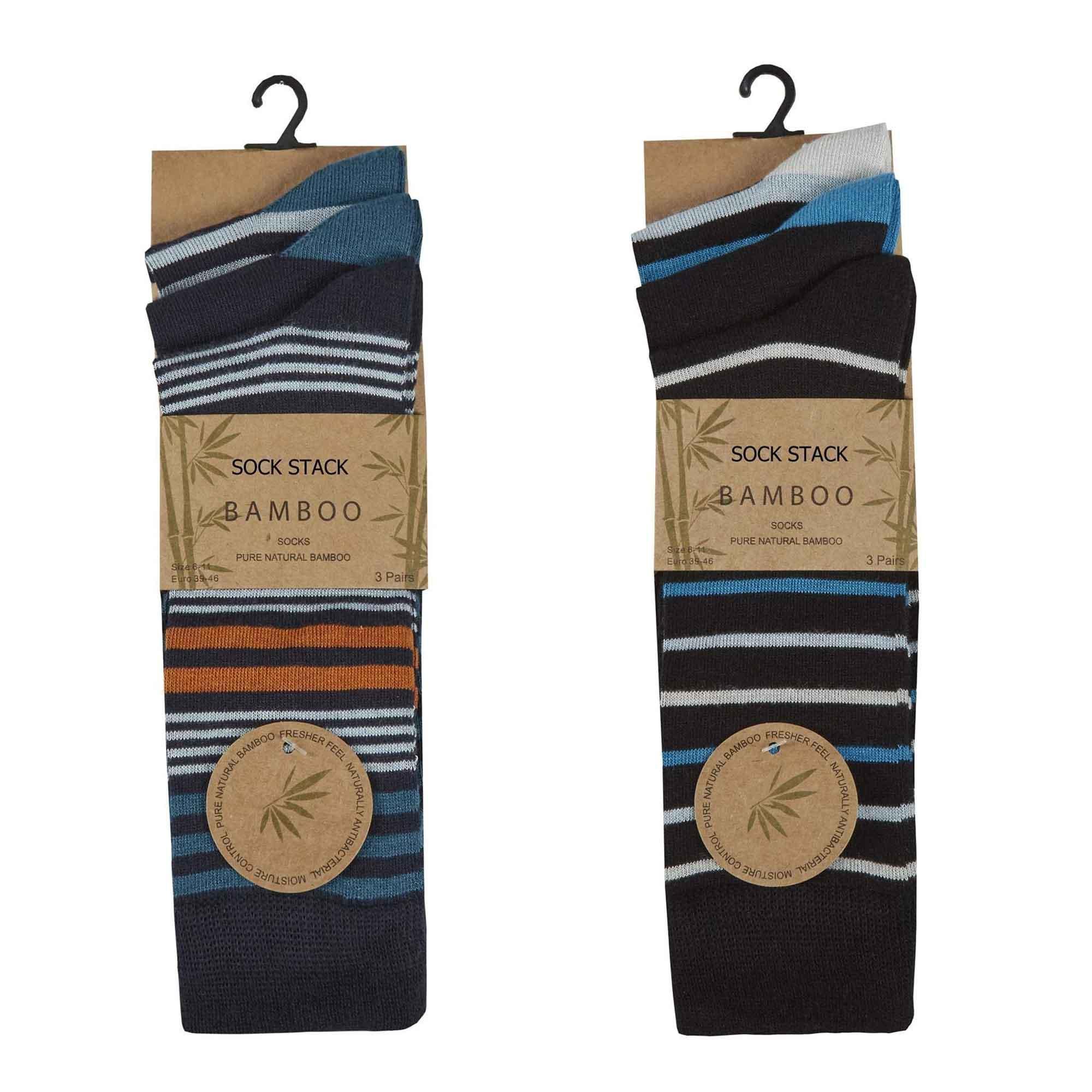 6-pairs-mens-bamboo-socks-argyle-stripe-breathable-moisture-wicking-casual-suit-anti-odor-soft-grip-elastic-hand-linked-toe-seam-uk-6-11-eur-39-45-sock-stack-socks-1182059137 - Bobobiy