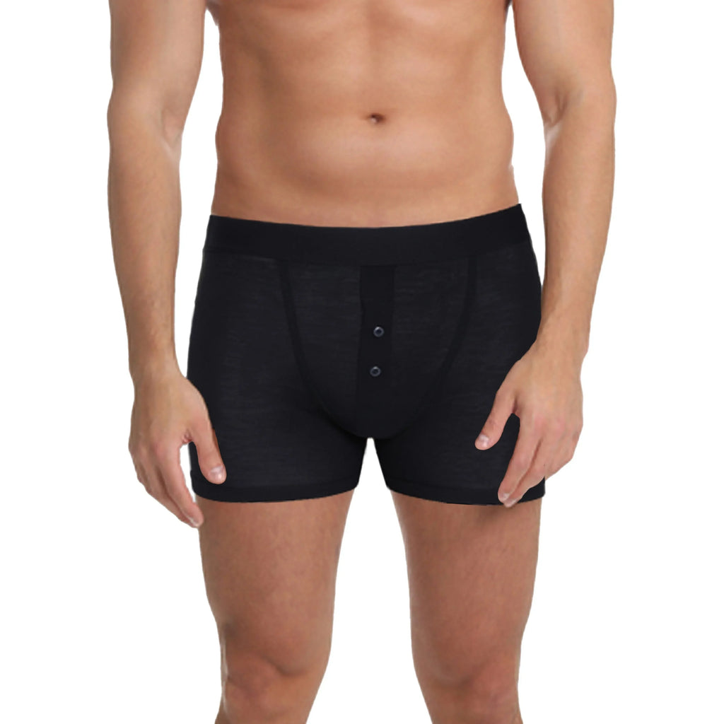 6-pairs-mens-boxer-short-ribbed-boxers-cotton-stretch-boxershorts-underwear-black-mb09-small-by-sock-stack-boxer-shorts-1182066153 - Bobobiy