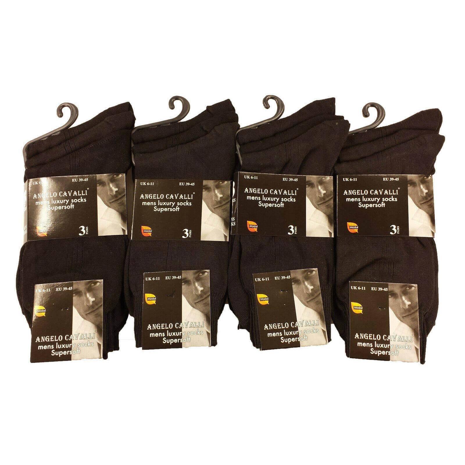 6-pairs-mens-luxury-super-soft-cotton-modal-dress-socks-lightweight-comfortable-breathable-formal-business-socks-in-assorted-colours-uk-sizes-6-11-eu-sizes-39-45-by-sock-stack-black-6 - Bobobiy