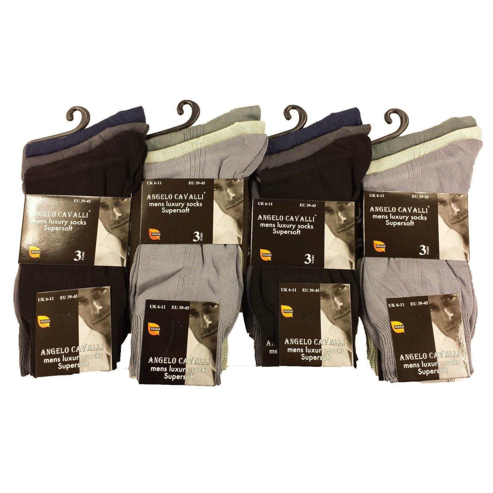 6-pairs-mens-luxury-super-soft-cotton-modal-dress-socks-lightweight-comfortable-breathable-formal-business-socks-in-assorted-colours-uk-sizes-6-11-eu-sizes-39-45-by-sock-stack-dark-as - Bobobiy