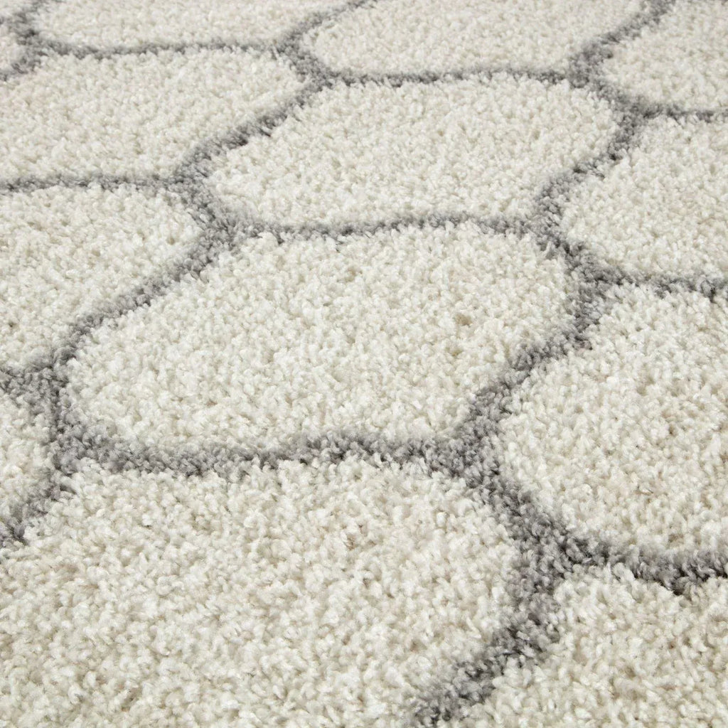 600_Moroccan_Ivory_Shaggy_Rug-5 - Bobobiy