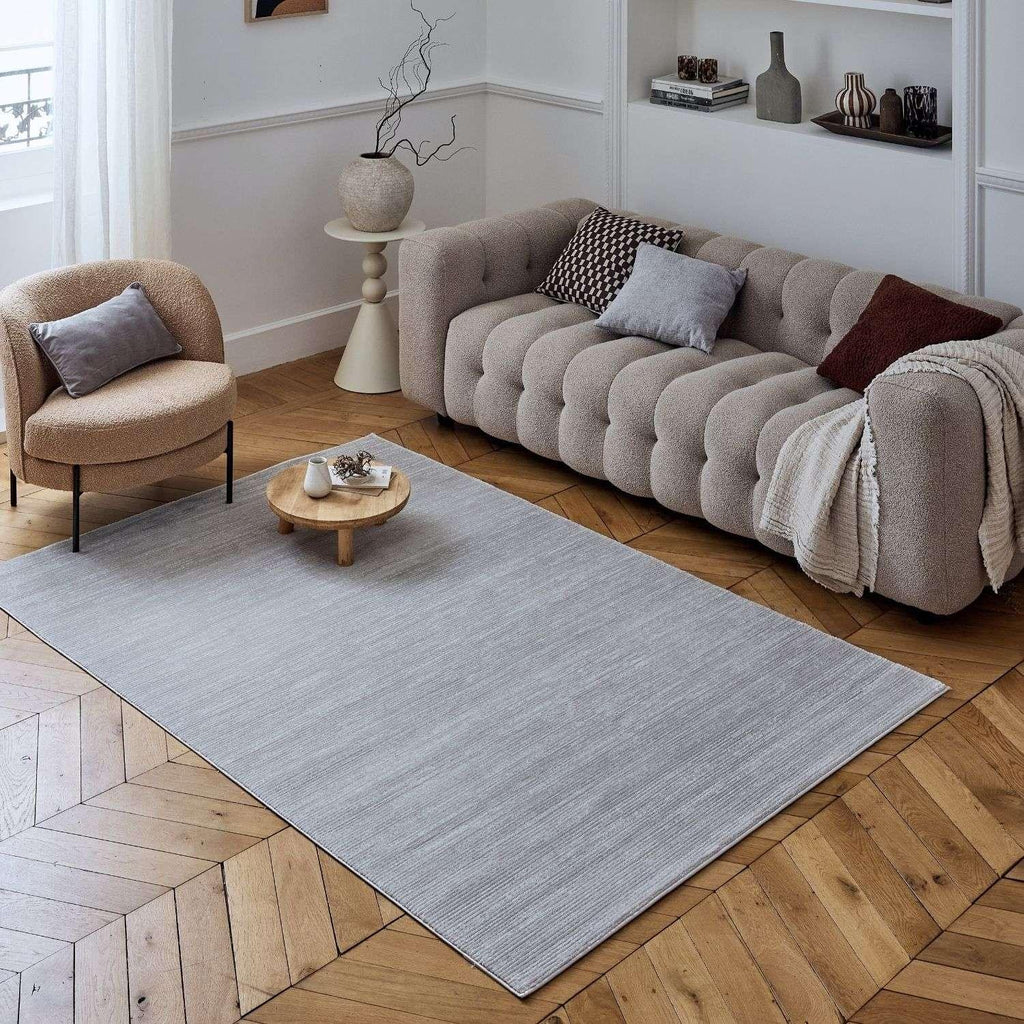 6020_Carmel_Grey-Cream_Striped_Rug-5 - Bobobiy