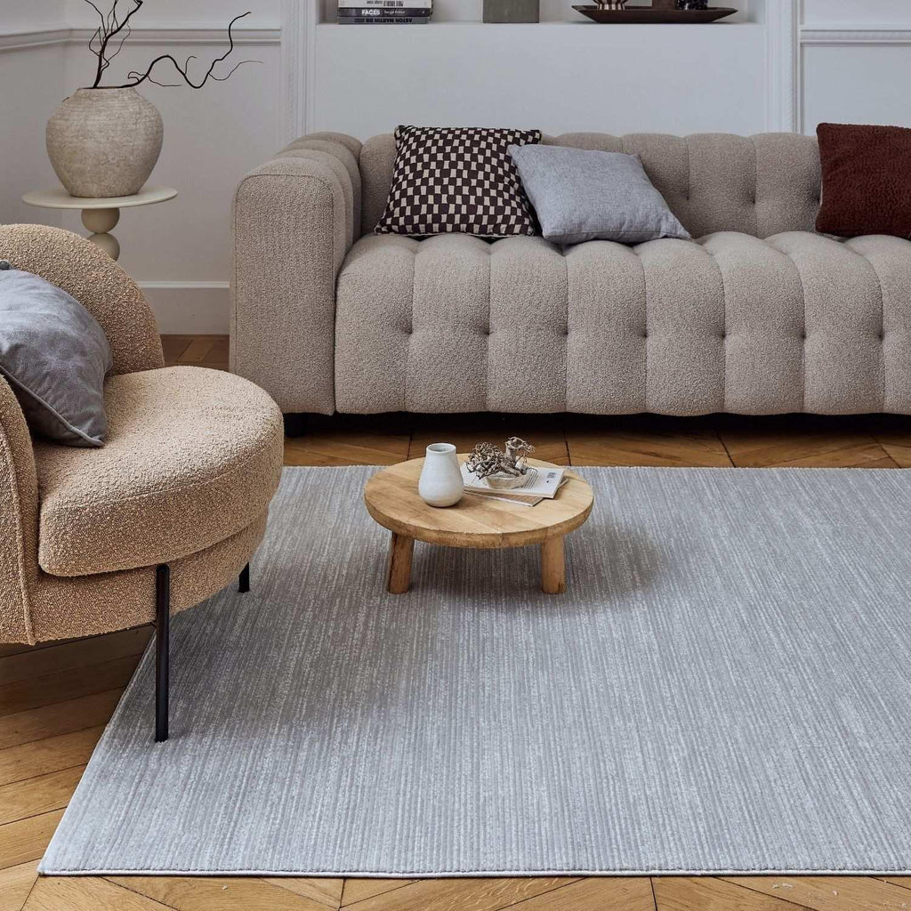 6020_Carmel_Grey-Cream_Striped_Rug-6 - Bobobiy