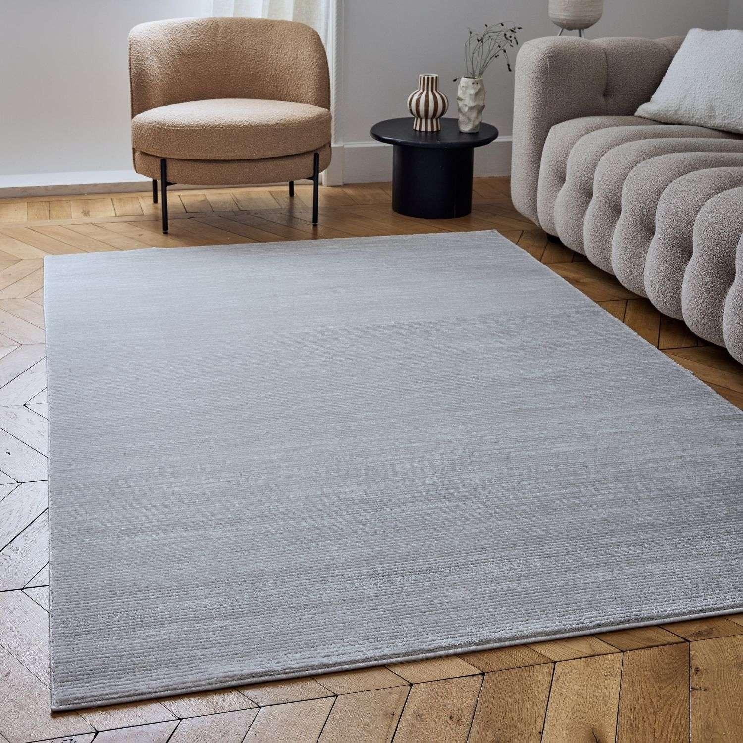6020_Carmel_Grey-Cream_Striped_Rug-8 - Bobobiy