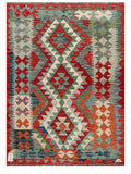 Maimana Afghanistan Kilim Rug - 145 x104 cm - Handmade
