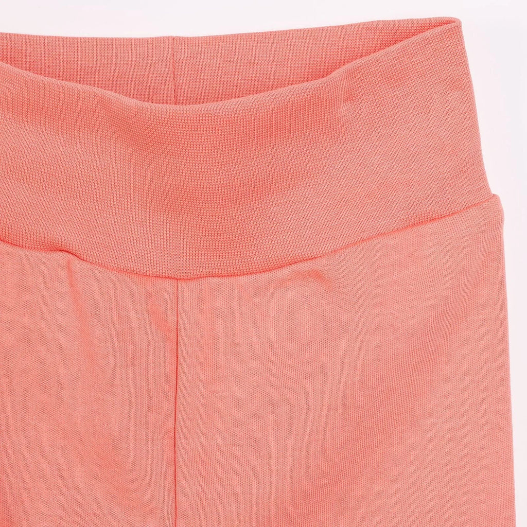 HelloBaby Baby Girl Legging with Feet 2pcs - Pink