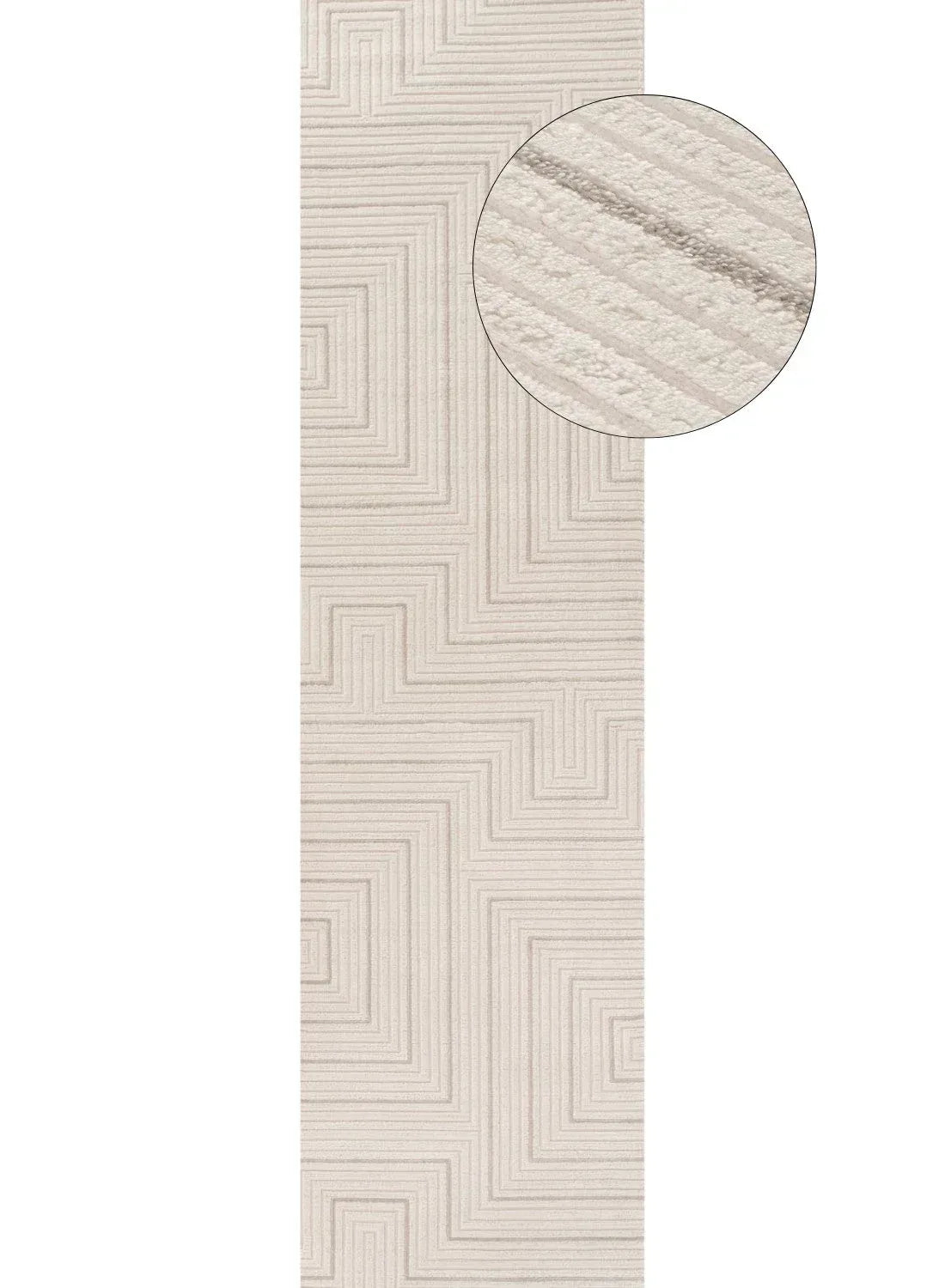 6040_grey-cream_CARMEL-runner - Bobobiy