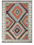 Maimana Afghanistan Kilim Rug - 175 x122 cm - Handmade
