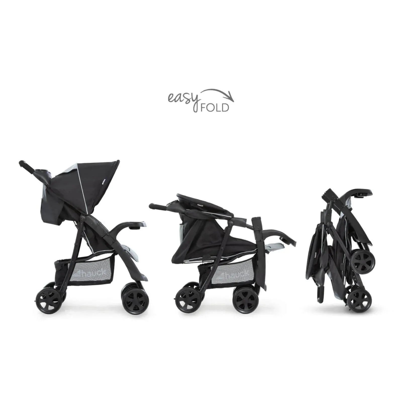 Hauck Shopper Neo II Pushchair - Caviar/Silver