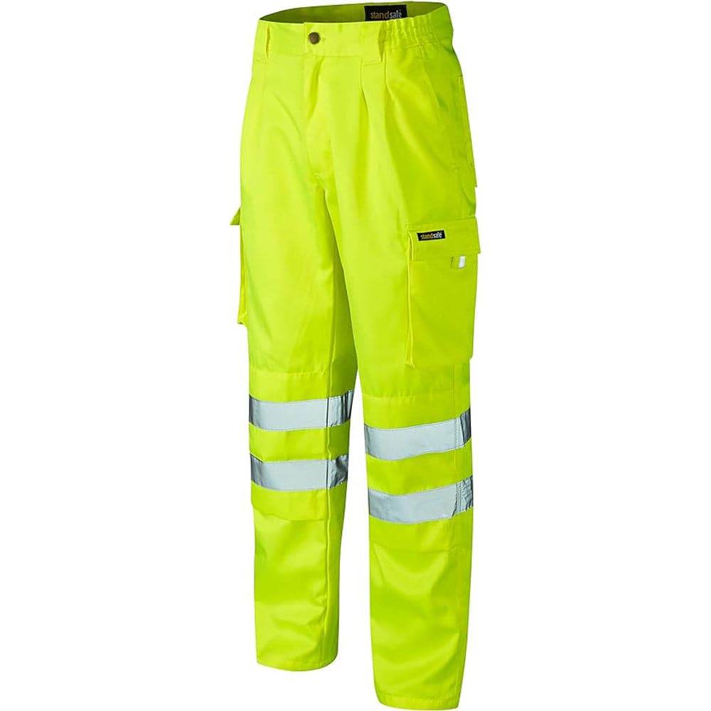 Standsafe HV023 Hi-Vis Yellow Work Trousers