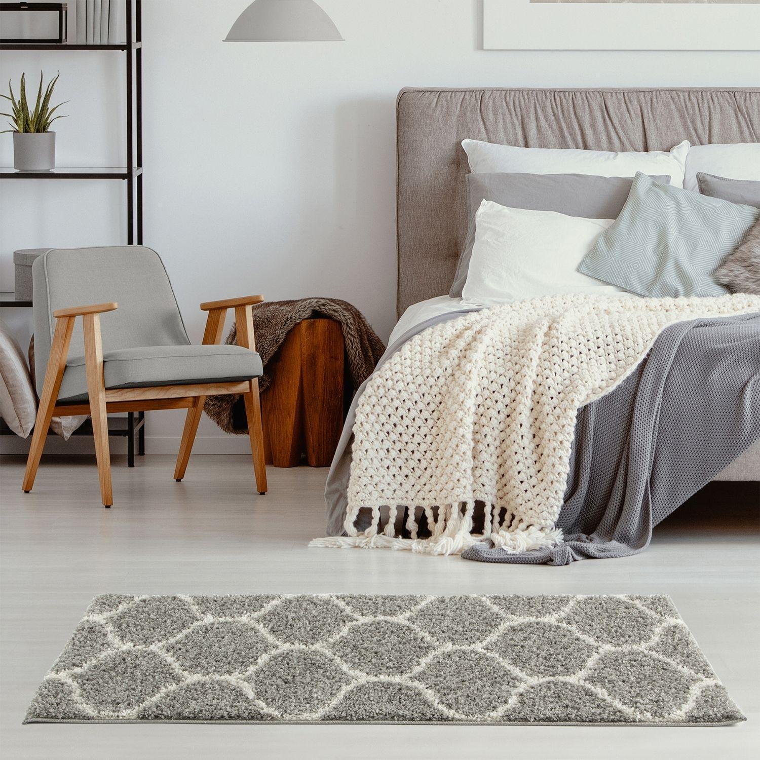 610_Moroccan_Grey_Shaggy_Rug-20 - Bobobiy