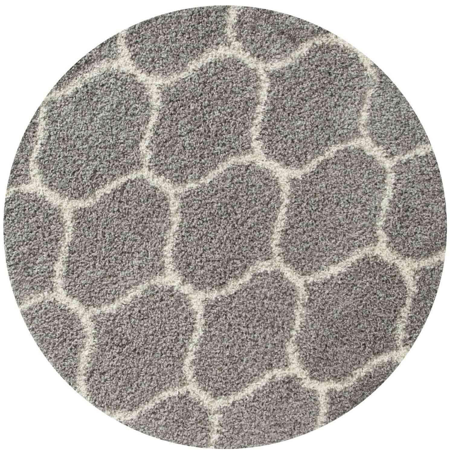 610_Moroccan_Grey_Shaggy_Rug-3 - Bobobiy